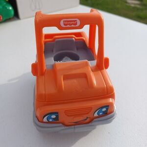*2/$15* Fisher Price Little People Orange Help A Friend Pick Up Truck